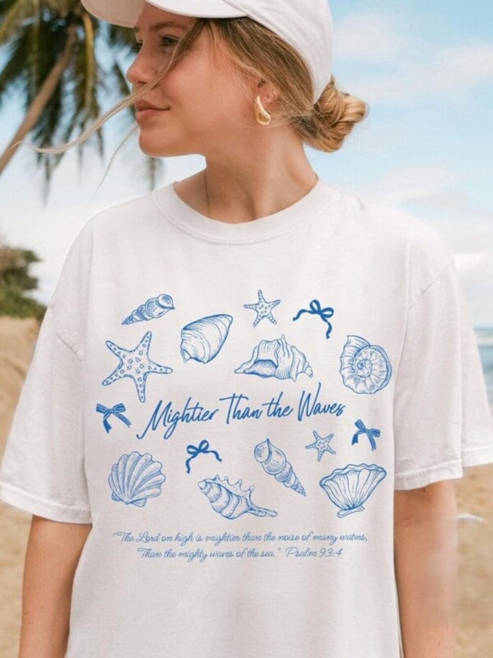 Beach T-Shirt, Seashell Tee, Summer Vibes Shirt Gift